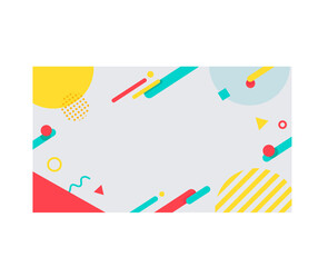 タイトル背景に使える幾何学模様／バナー背景