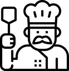 chef outline icon