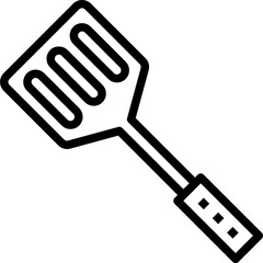 spatula outline icon