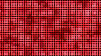 Red sequin randomly shining background