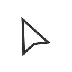 Arrow Cursor outline icon