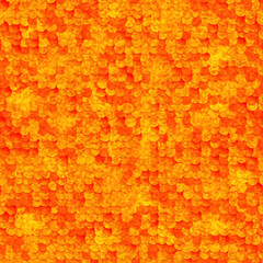 Sequins sparkling background. Orange color. Seamless pattern. illustration.