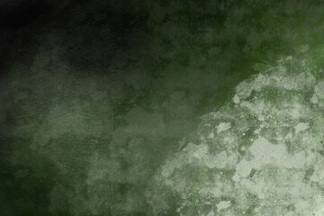 Green Dirty Grunge Wall Background