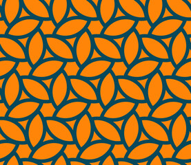 Seamless abstract pattern. Endless ornament. Vector illustration.