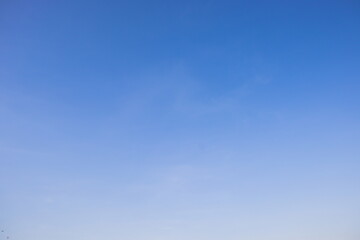 Abstract blue sky gradient.