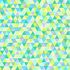 Seamless triangle pattern. Abstract geometric wallpaper of the surface. Cute background. Pretty colors. Print for polygraphy, posters, t-shirts and textiles. Beautiful texture. Doodle for design
