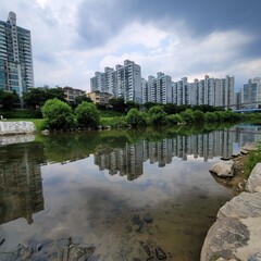Fototapeta premium city skyline