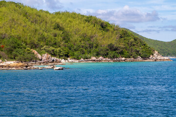Fototapeta premium tropical island in the sea