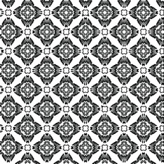 
Vector geometric pattern. Repeating elements stylish background abstract ornament for wallpapers and backgrounds. Black and white colors