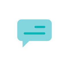 Speech Bubble flat icon