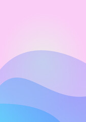 Abstract gradient background with waves Modern pattern. Vector illustration for design.