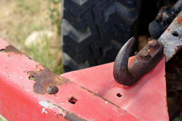 Rusty Truck old hook or turnbuckle