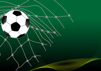 football background illustration for banner, flyer, poster etc