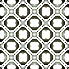 Fototapeta premium Pattern with a black-and-white gradient . Abstract metallic background