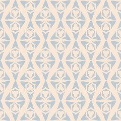 Monochrome background pattern with simple decorative ornament, wallpaper. Seamless pattern, texture