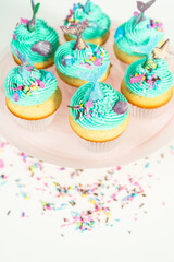 Mermaid cupcakes