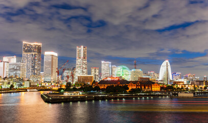 横浜ベイエリア　夜景