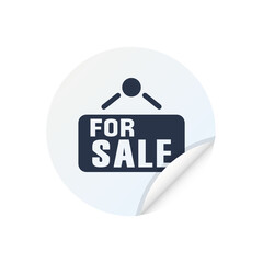 For Sale Sign - Sticker