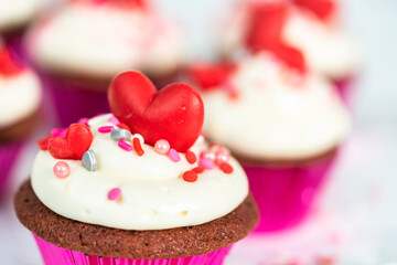 Red velvet cupcakes