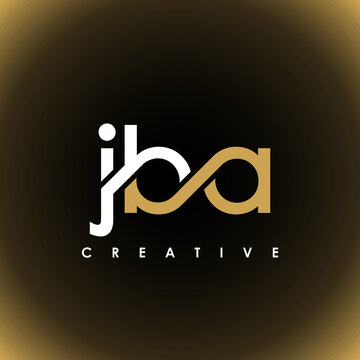 JBA Letter Initial Logo Design Template Vector Illustration