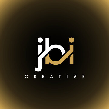 JBI Letter Initial Logo Design Template Vector Illustration