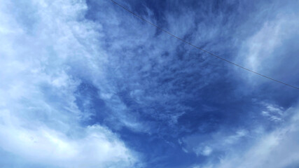 blue sky background