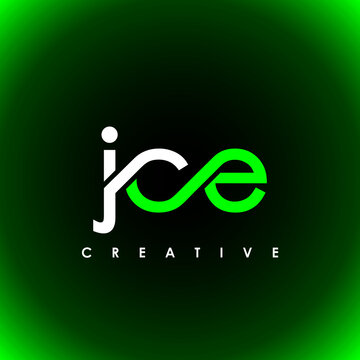 JCE Letter Initial Logo Design Template Vector Illustration