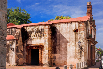 Iglesia de Nuestra Senora del Carmen cathedral  of the Caribbean tourist mecca Santo Domingo 