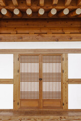 Door of Korean traditional architecture.