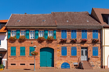 Altstadt von Dieburg in Hessen, Deutschland