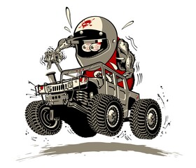 Cartoon Buggy © Mechanik
