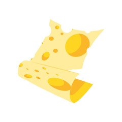 slice of swiss cheese