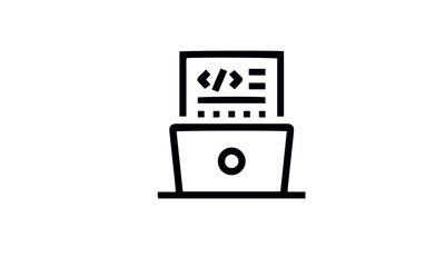 Data Analytics, Aggregation, Cloud Computing, Artificial Intelligence icon vector design 