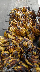 A Bananas in a Market