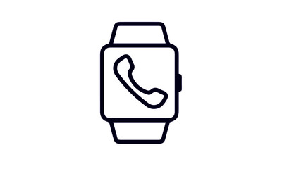 Electronic Devices line icons. Editable stroke