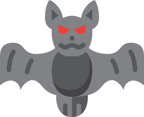 bat flat icon