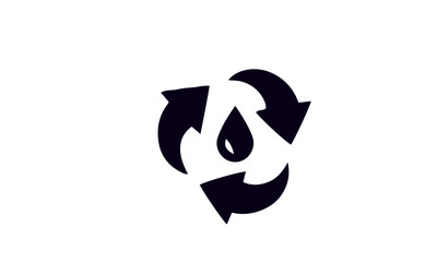  Water delivery icon set