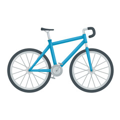 bicycle isolated icon