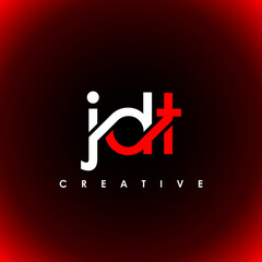 JDT Letter Initial Logo Design Template Vector Illustration