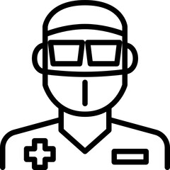 doctor outline icon