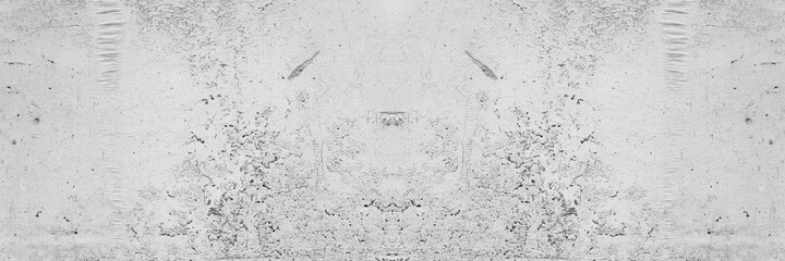 Old wall panorama texture cement dirty gray with black  background abstract grey and silver color design are light with white background.