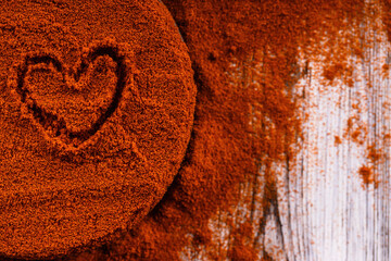 Colorful spices. Macro shot. Cooking background concept.