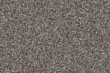brown stones gravel ground floor