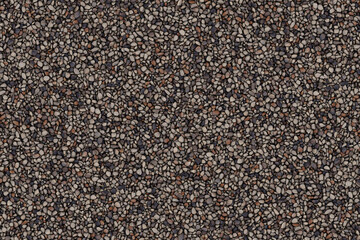 brown stones gravel ground floor