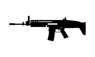 scar weapon vector