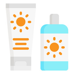 sun screen flat icon