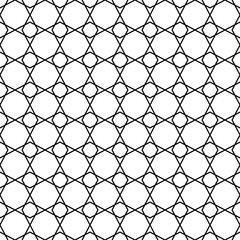 Fototapeta premium Seamless mesh ornament. Vector net pattern.