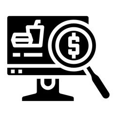 search glyph icon