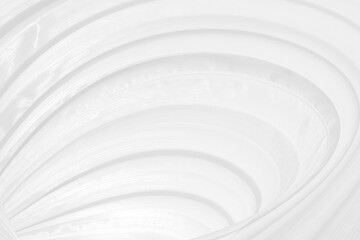 soft light fabric abstract smooth curve shape decorative modern fashion white background