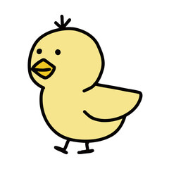 ひよこ（ヒヨコ）のイラスト